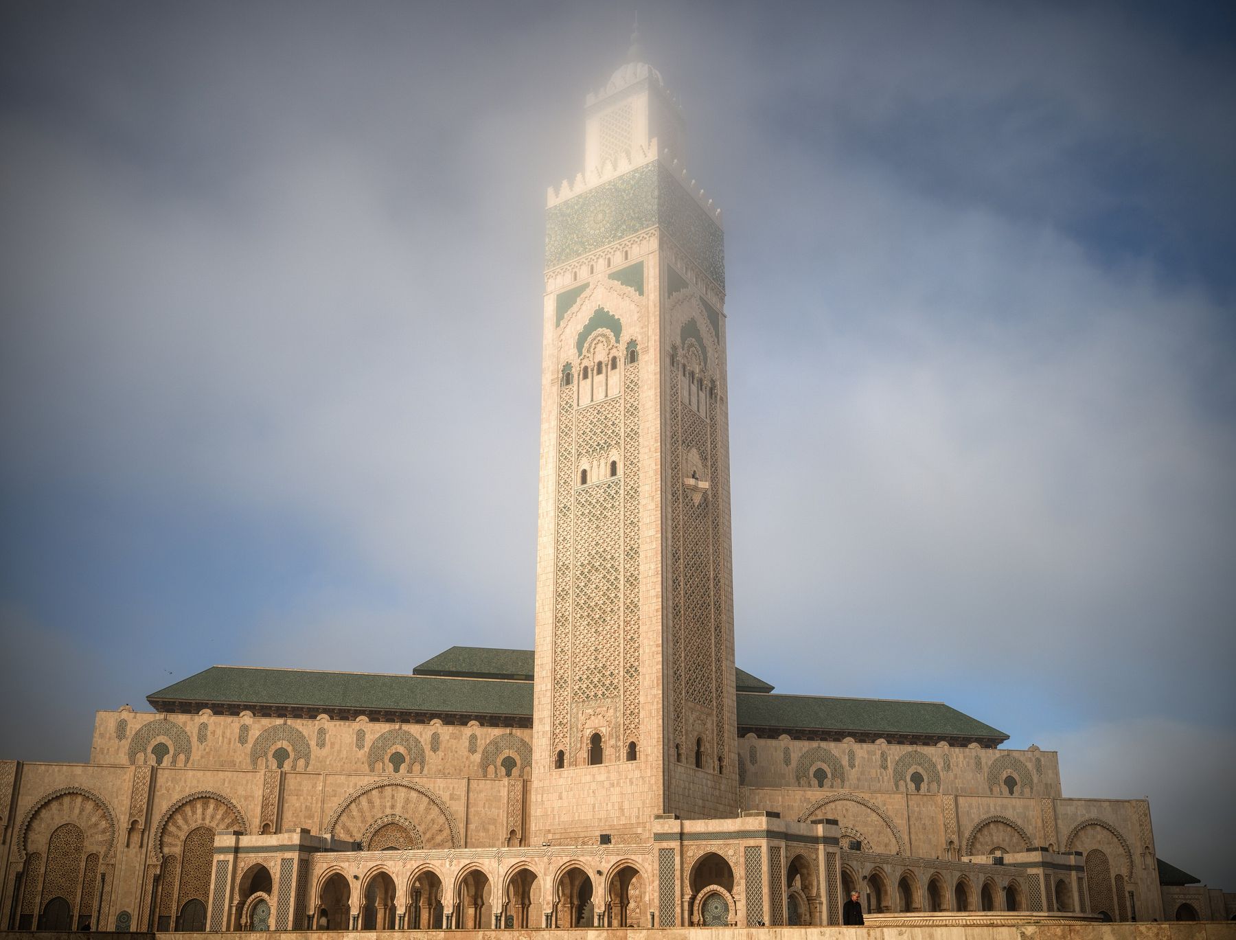 Hassan II Mosque and its minaret, Casablanca